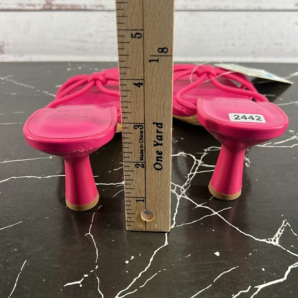 Women’s Lady Mule Heels A New Day Magenta 7.5 - Picture 3 of 5